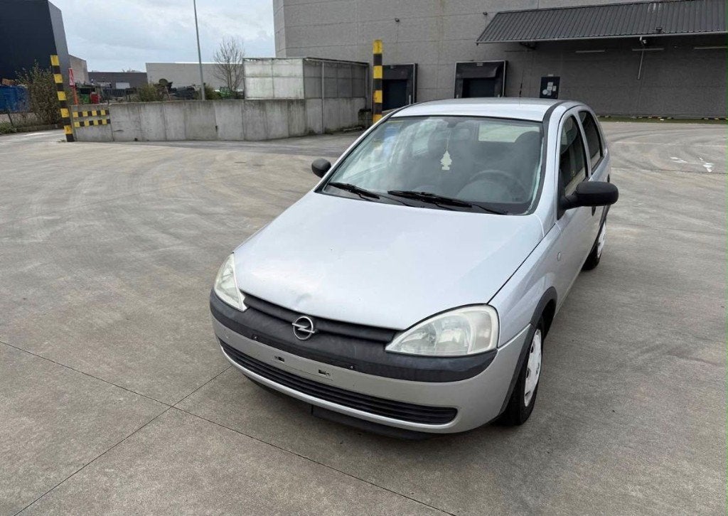Opel Corsa 1.2 benzine, Stof, Particulier, Euro 4, Zilver of Grijs