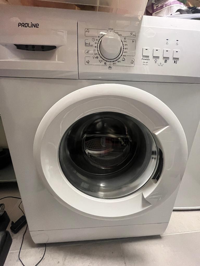 Wasmachine, 6 tot 8 kg, Ophalen, Gebruikt, Minder dan 85 cm