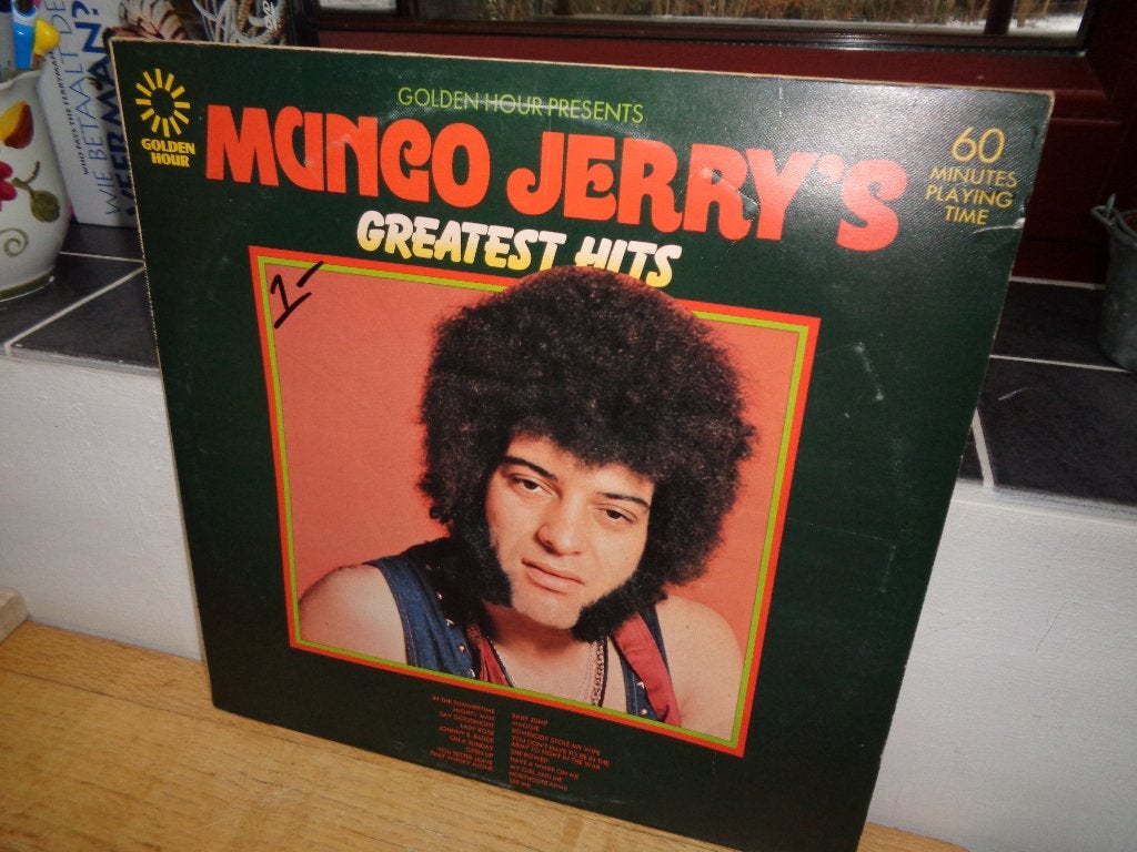 Mungo Jerry LP "Greatest Hits" [UK-1974], Cd's en Dvd's, Vinyl | Pop, Complilatie, Verzenden, 1970 - 1979, Gebruikt