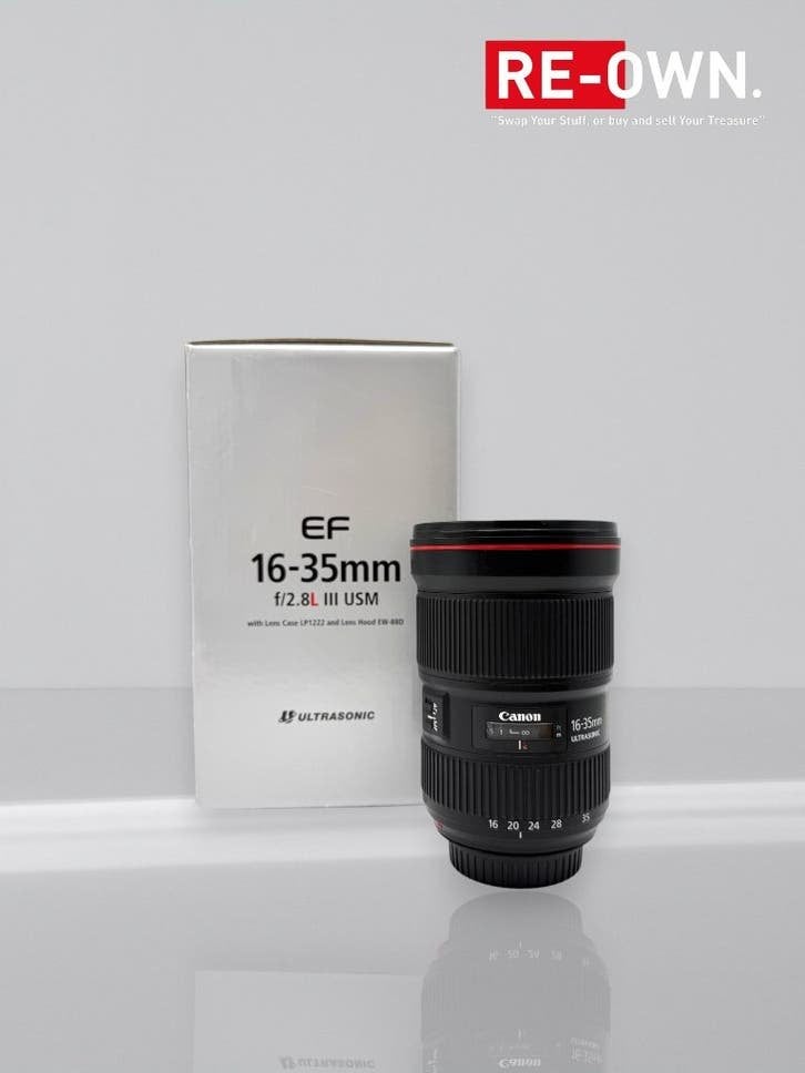 CANON EF 16-35MM F/2.8L III USM | L-SERIE | TOPSTAAT | DOOS, Canon, Canon, ,, Zo goed als nieuw