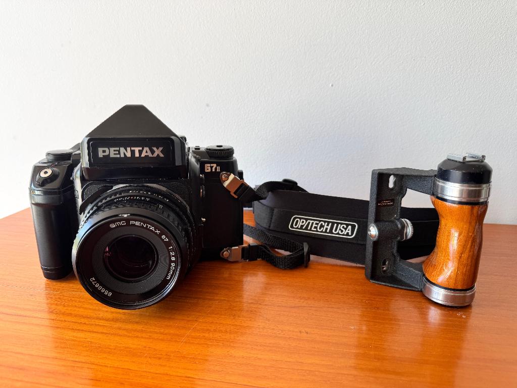 Pentax 67II camera, Ophalen of Verzenden, Gebruikt, Pentax