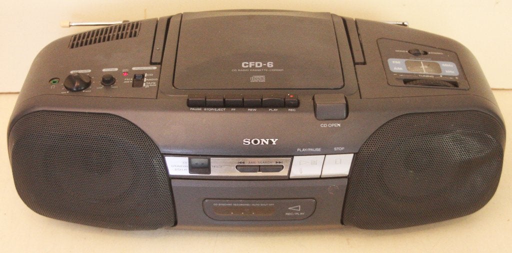 Sony Draagbare Radio, Ophalen of Verzenden, Gebruikt, Radio