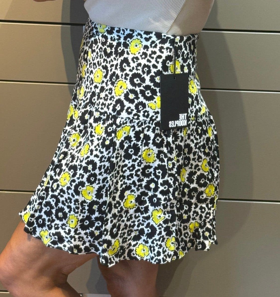 Nieuw 165€ The Kooples rok met ruches maat 36, Kleding | Dames, Ophalen of Verzenden, Zo goed als nieuw, Geel