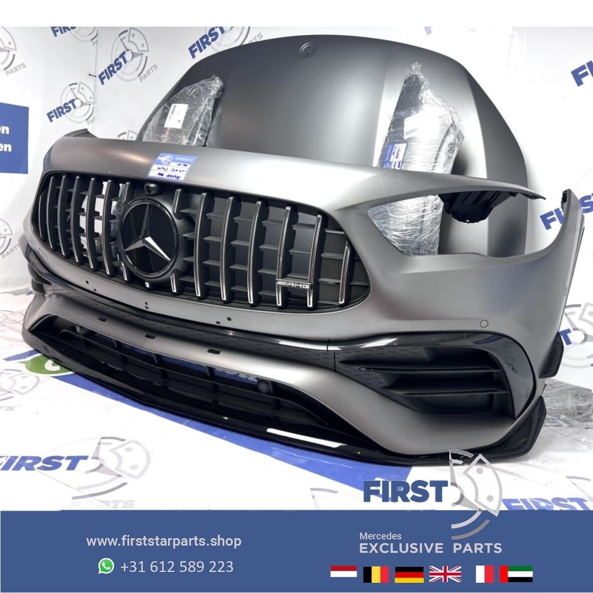 2022 H247 GLA45S GLA45 GLA 45 KLASSE AMG VOORKOP MAT GRIJS A, Utilisé, -, Avant, -