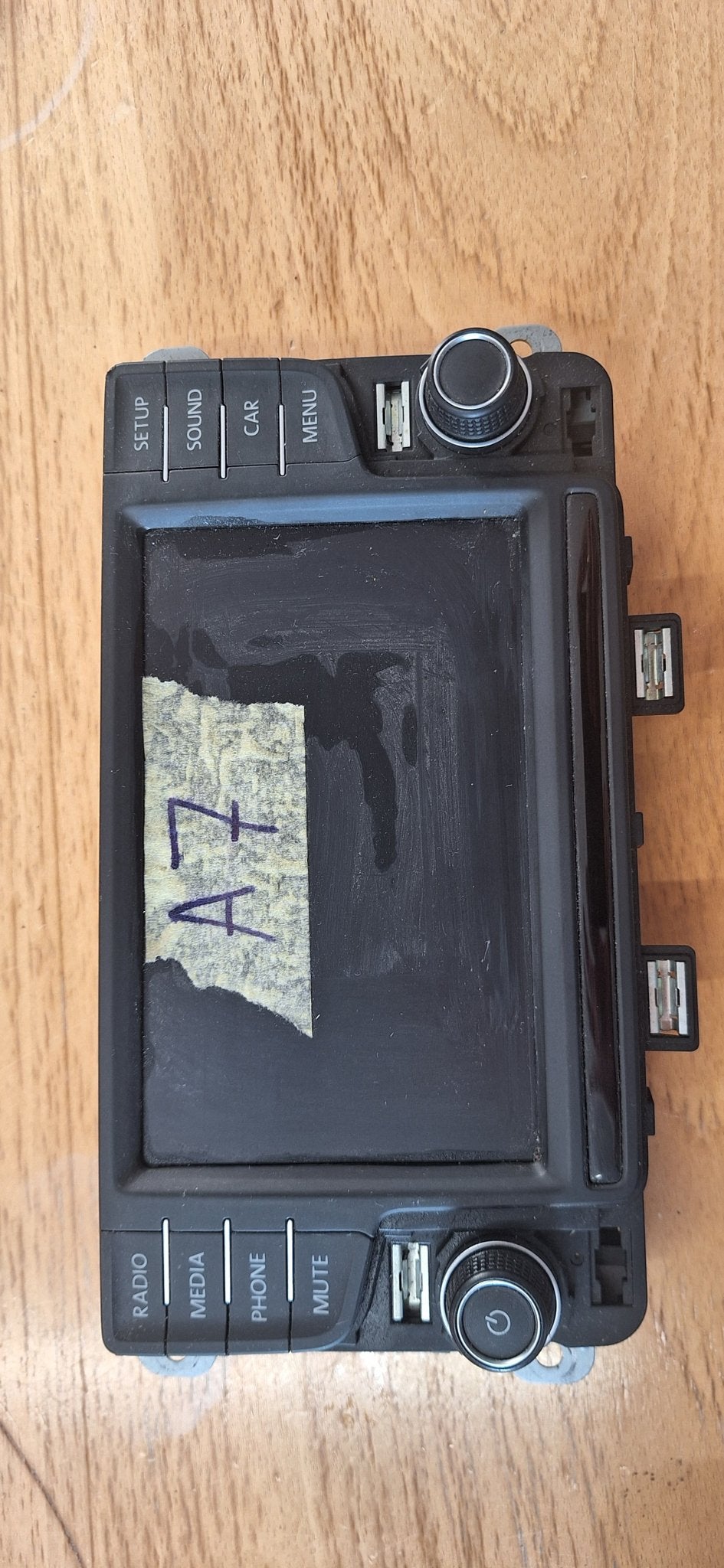 Originele VW Polo / Golf Infotainment Radio Systeem 6C091960, Gebruikt, -, -, Ophalen of Verzenden