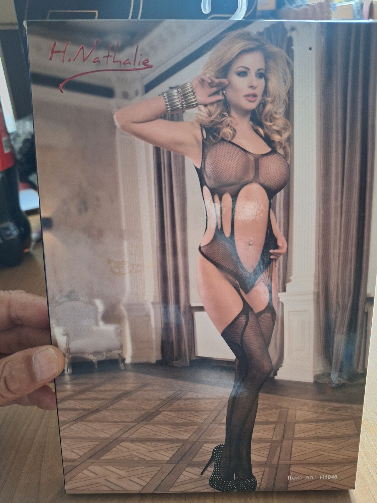 H&Nathalie,bodystocking, Kleding | Dames, Ondergoed en Lingerie, H&nathalie, Ophalen of Verzenden, Zwart, Overige typen