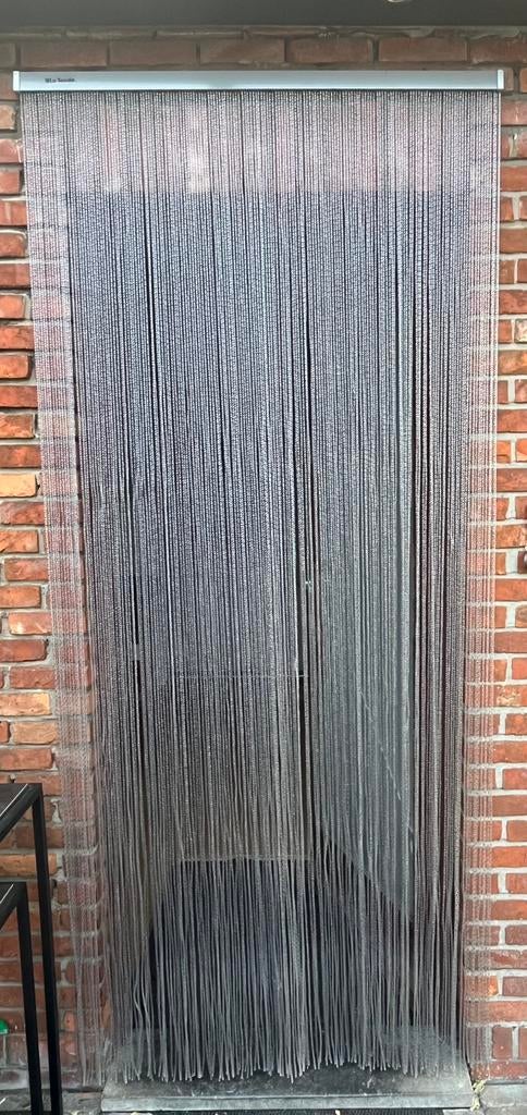 Vliegengordijn, Doe-het-zelf en Bouw, Rolluiken, Ophalen, 100 tot 150 cm, Zo goed als nieuw, Grijs