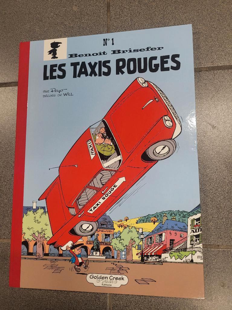 Benoit Brisefer : Golden Creek : Les taxis rouges ., Eén stripboek, Ophalen, Zo goed als nieuw