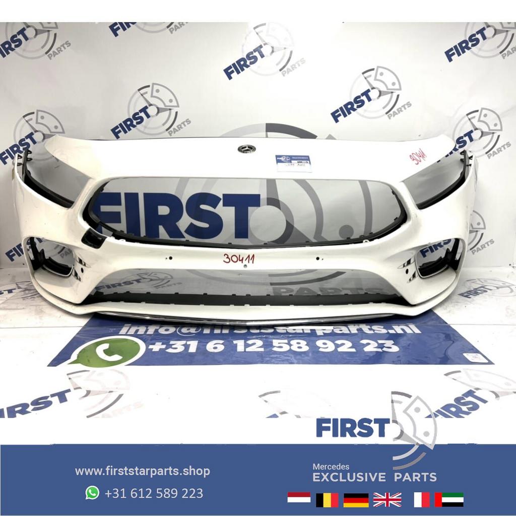 W177 A KLASSE VOORBUMPER Mercedes ORIGINEEL WIT BUMPER 2018-, Utilisé, -, Avant, -