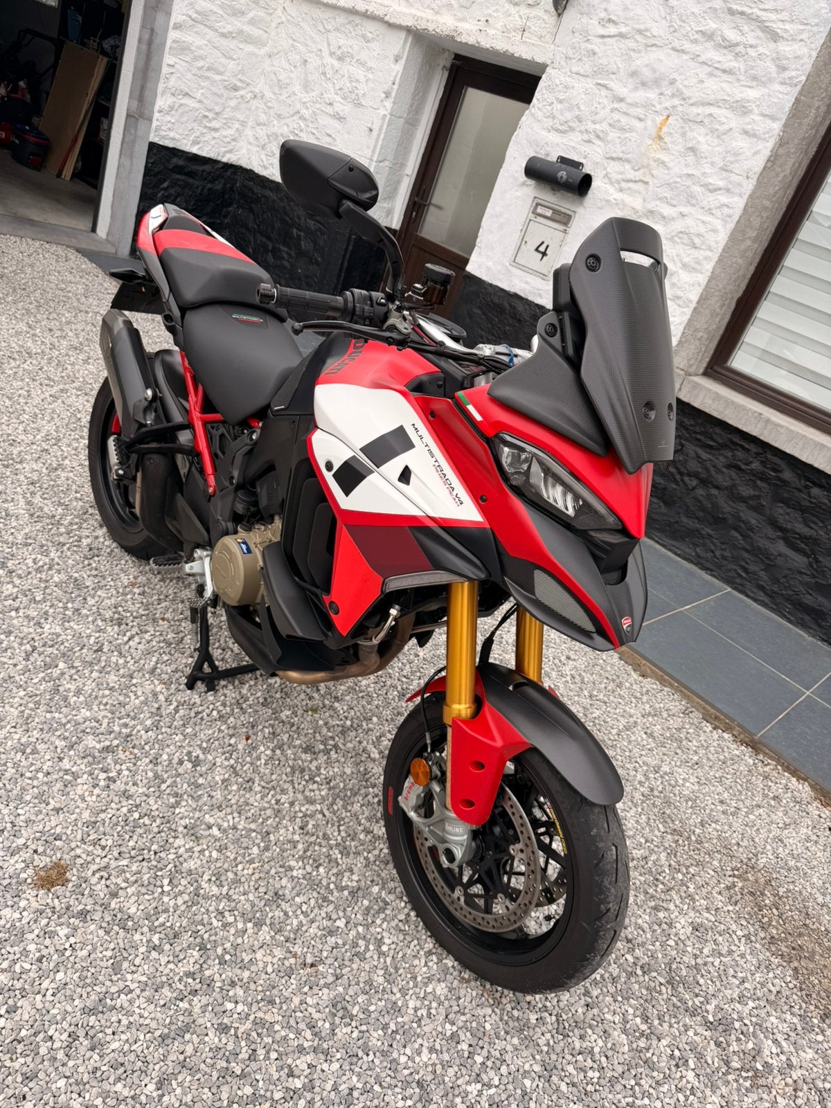 Ducati multistrada v4 pikes peak, Particulier, Poignées chauffantes