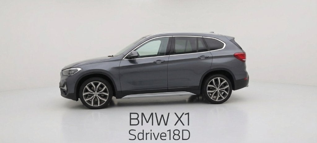BMW X1 Sdrive 18d Automaat | Leder | LED | Trekhaak | Full, Autos, BMW, Argent ou Gris, Achat, 1800 kg, Entreprise
