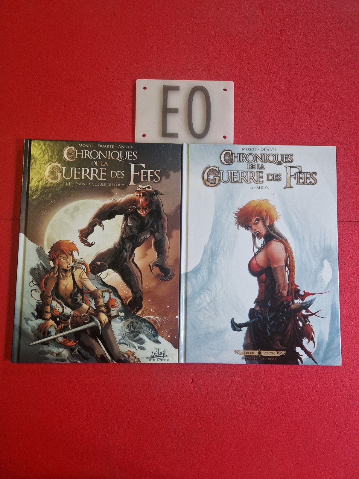 lot de 2 bd chroniques de la guerre des fées 1 et 2,EO, Enlèvement ou Envoi