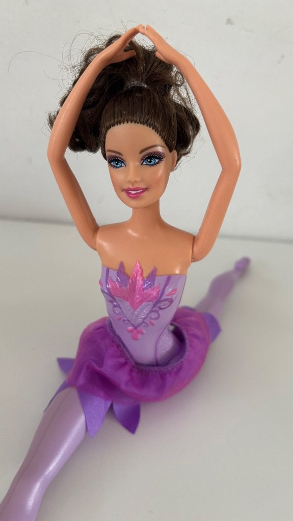 Barbie ballerina, Kinderen en Baby's, Ophalen of Verzenden, Zo goed als nieuw, Barbie