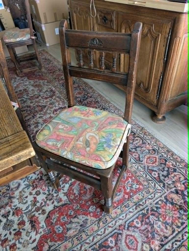 Lot de 10 chaises en bois, Brun, Enlèvement, Bois, Cinq, Six Chaises ou plus