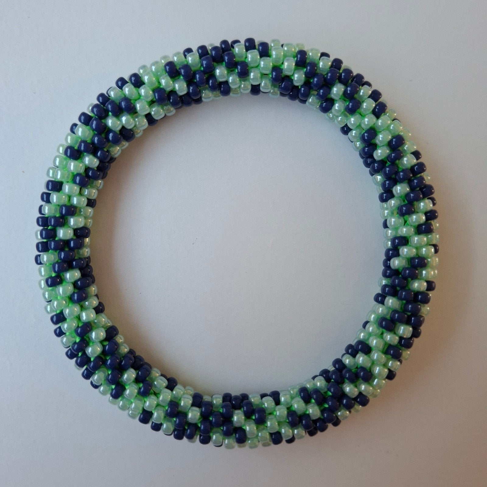 Handgemaakte Gehaakte Kralenarmband, Handtassen en Accessoires, Armbanden, Ophalen
