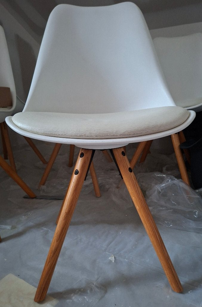 Chaises, Bois, Scandinavisch, Enlèvement, Blanc