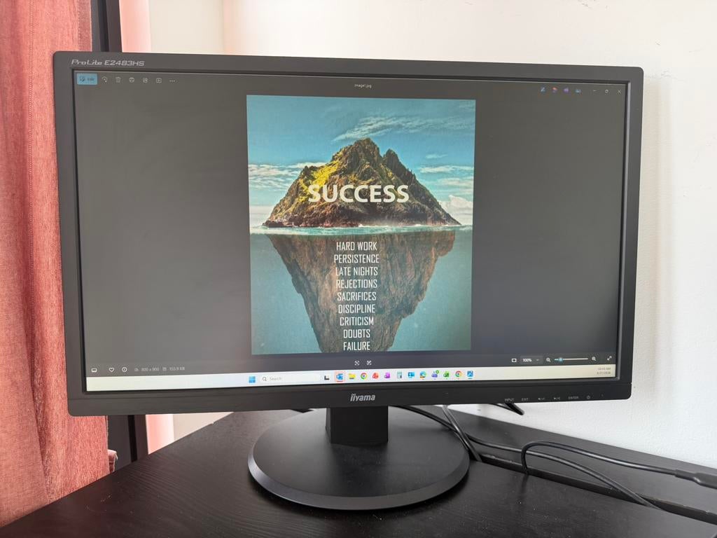 Ecran moniteur IIyama, Informatique & Logiciels, Moniteurs, Enlèvement, Comme neuf