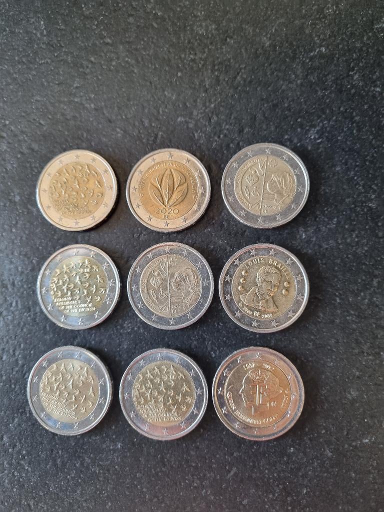 pièces de 2 Euros, Collections, Collections Autre, Utilisé, Enlèvement ou Envoi
