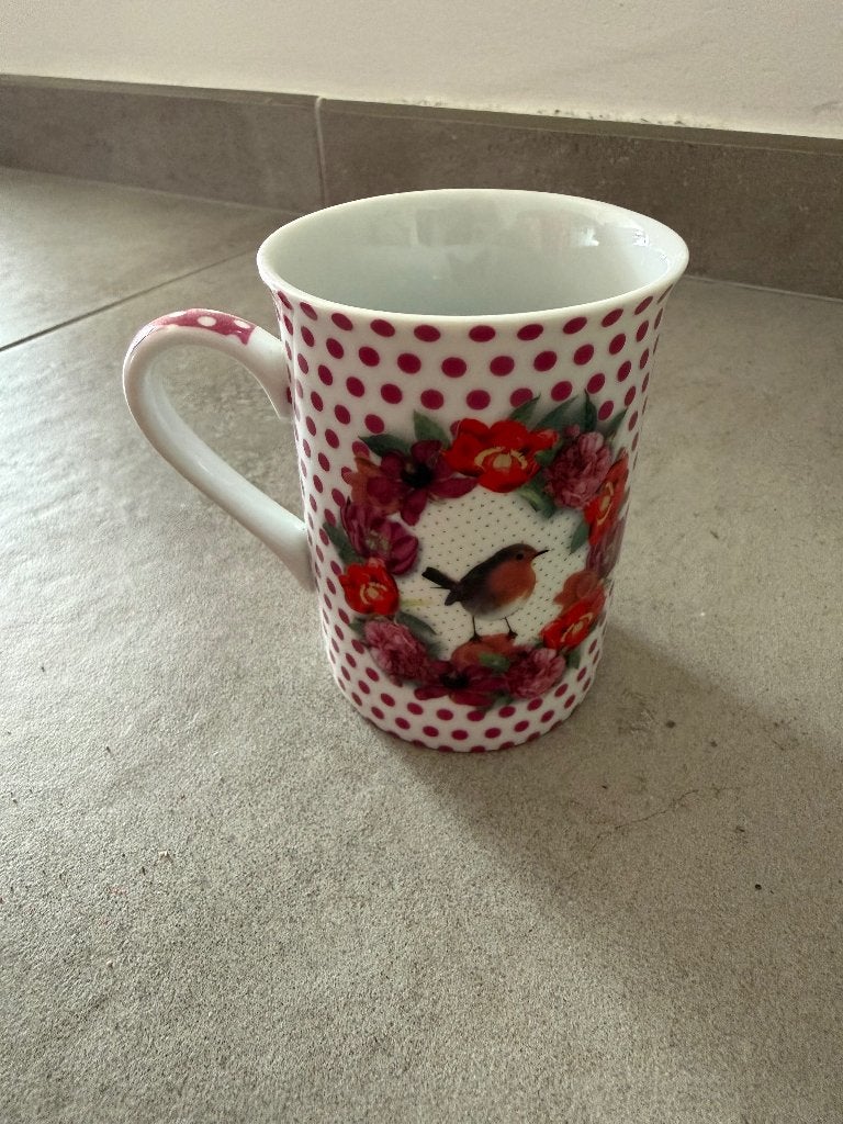 Mug oiseau multicolore, Maison & Meubles, Cuisine | Vaisselle, Enlèvement ou Envoi, Neuf, Mug