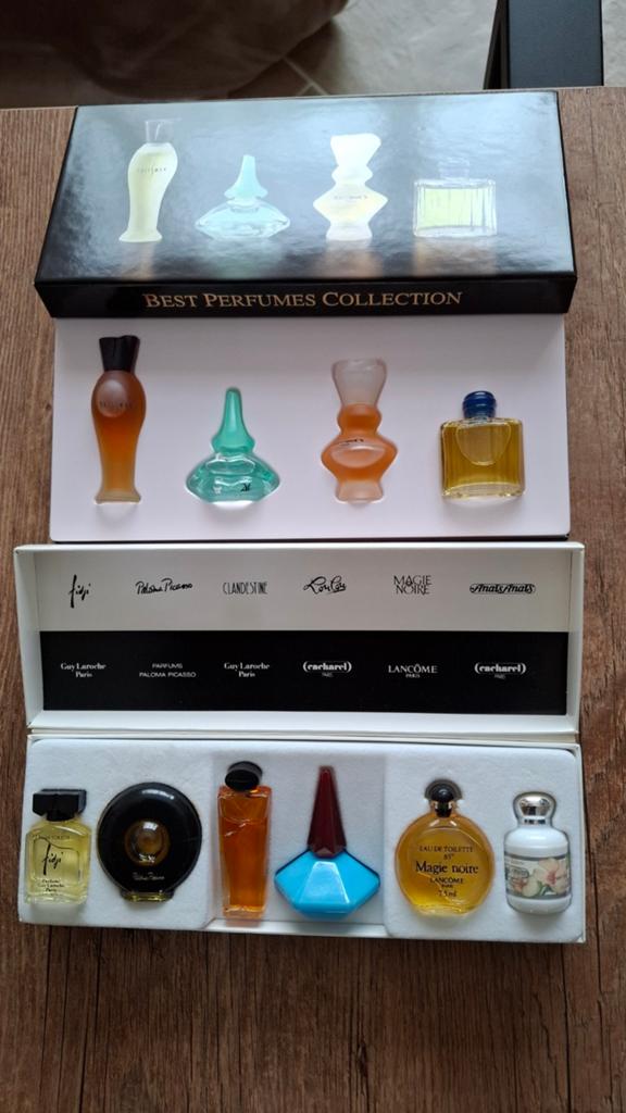 Parfumstaaltjes, Ophalen
