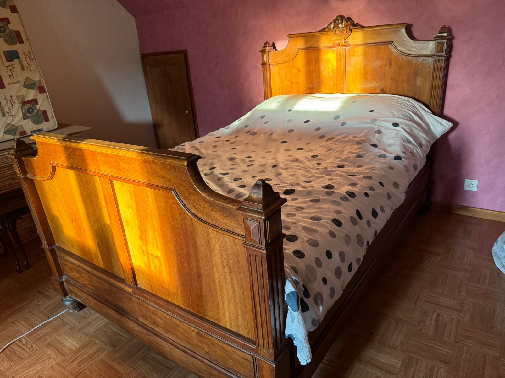 Lit d'appoint avec matelas - 200x140, Enlèvement
