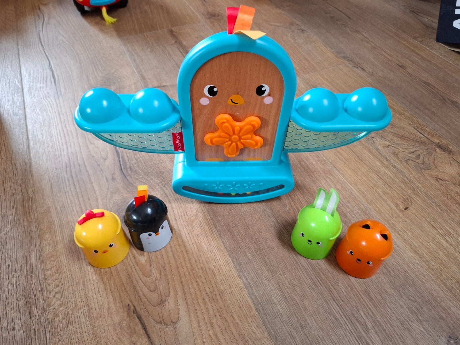 Fisher-Price Stapel & Rammel Balanceer Vogeltje - nieuwstaat, Kinderen en Baby's, Speelgoed | Fisher-Price, Ophalen of Verzenden