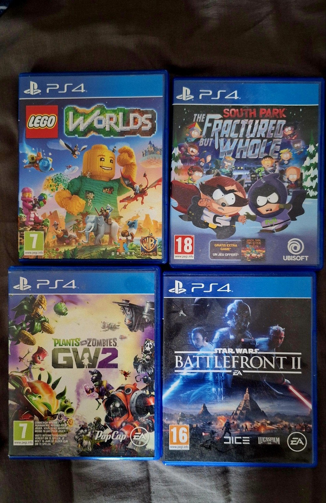 PS4 games - 5 stuks, Ophalen of Verzenden, Zo goed als nieuw