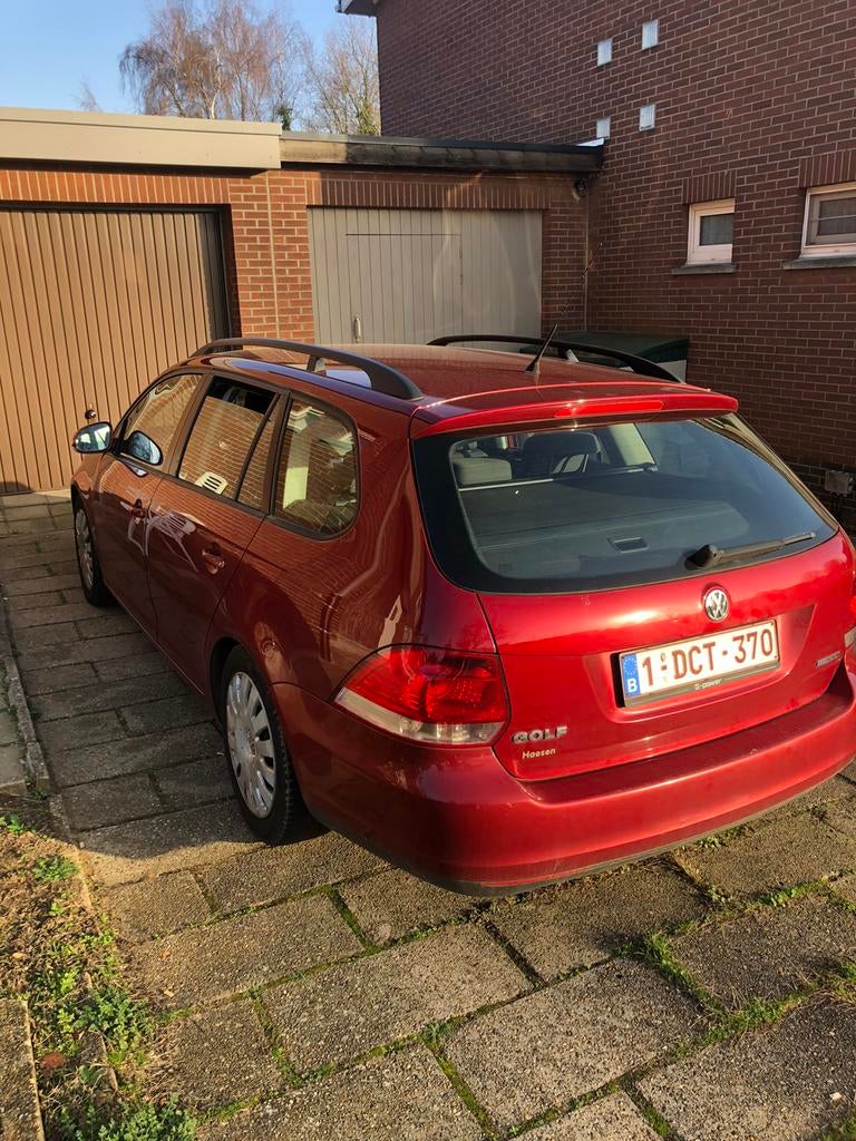 Vw golf 5 variant voor export, Autos, Volkswagen, Rouge, Achat, Berline, Tissu