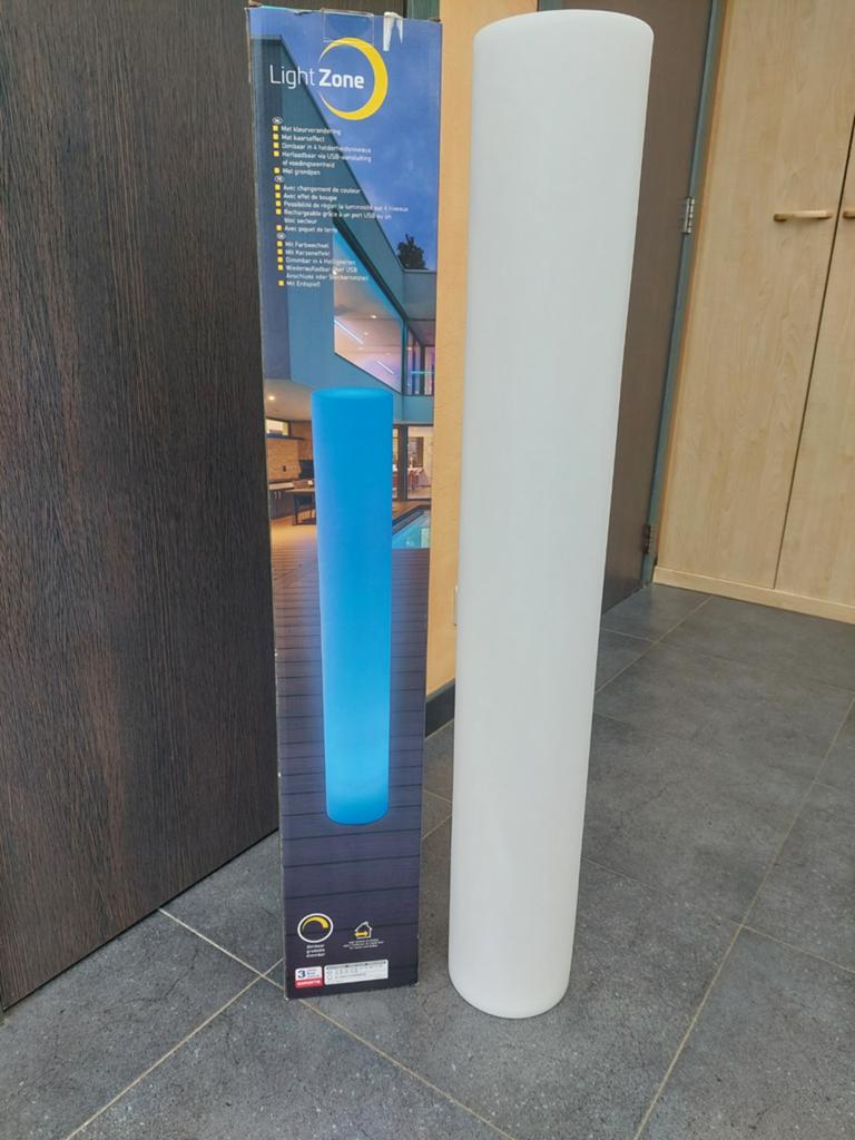 Outlook ledlichtzuil met kleurverandering, Tuin en Terras, Buitenverlichting, Ophalen