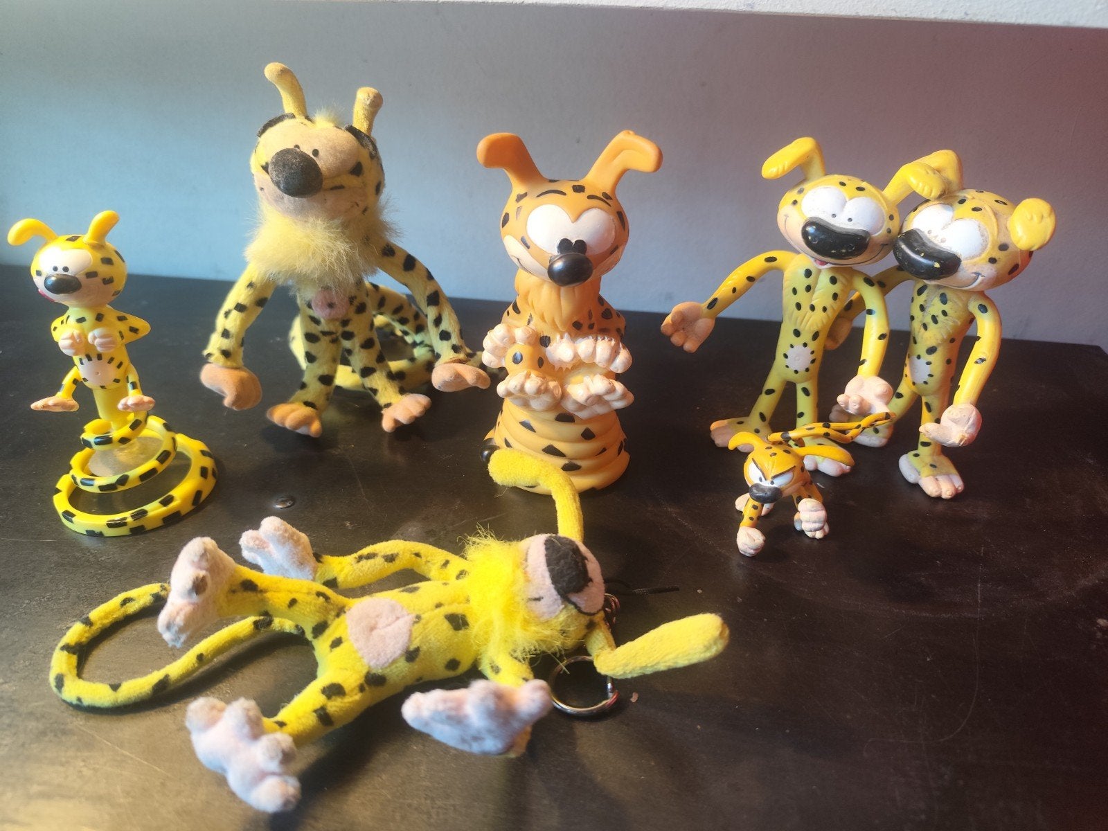 Collection de Figurines, Peluche et Porte-clés Marsupilami, Collections