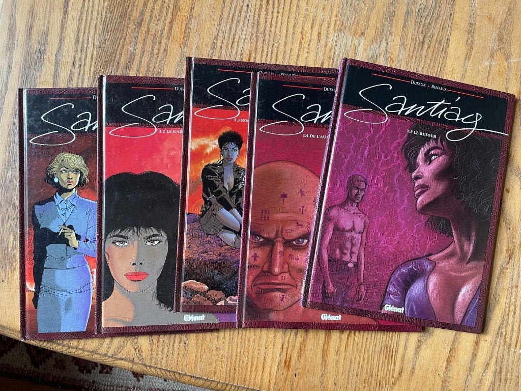 Santiag BD - 5 tomes - Série complète, Plusieurs BD, Enlèvement ou Envoi, Utilisé