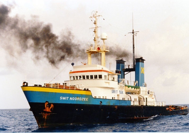 Vaarklare sleepboot gezocht, Enlèvement
