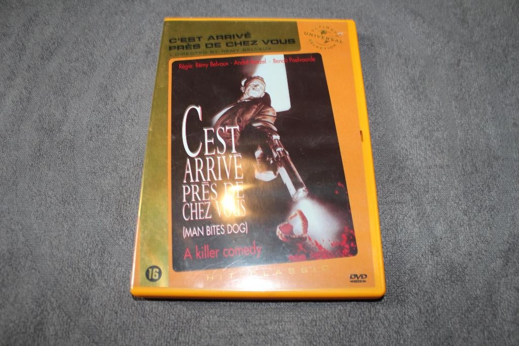DVD Man Bites Dog, Vanaf 16 jaar, Ophalen of Verzenden, Gebruikt, Overige gebieden