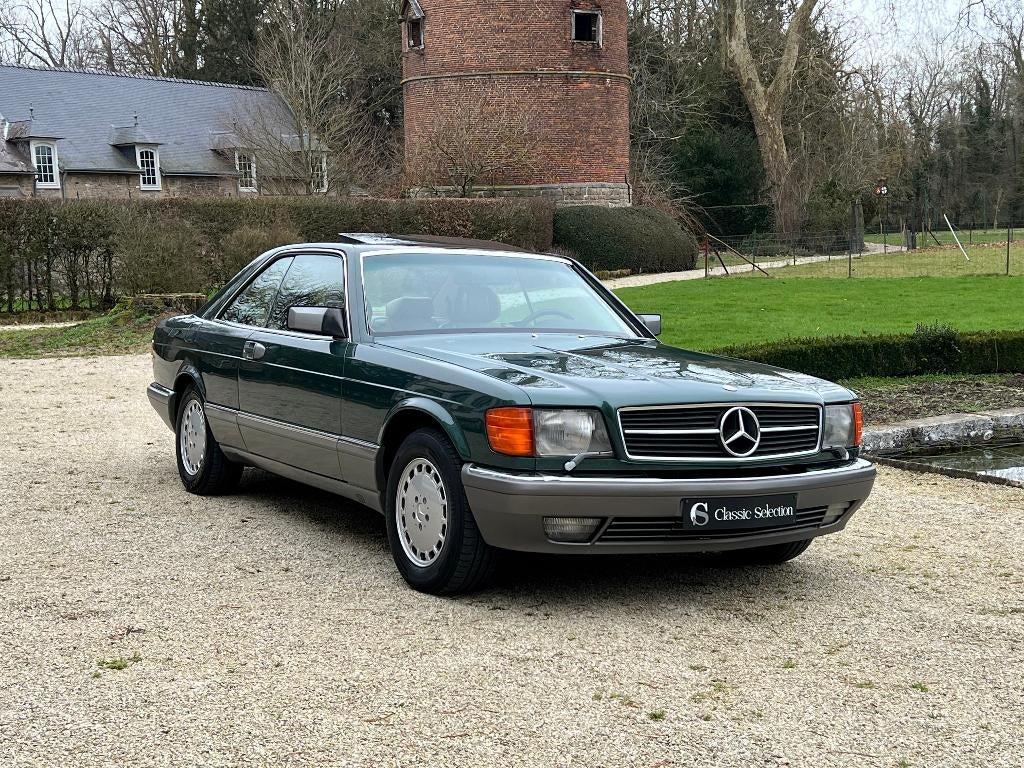 Mercedes 560 SEC, Cuir, Achat, Beige, Entreprise
