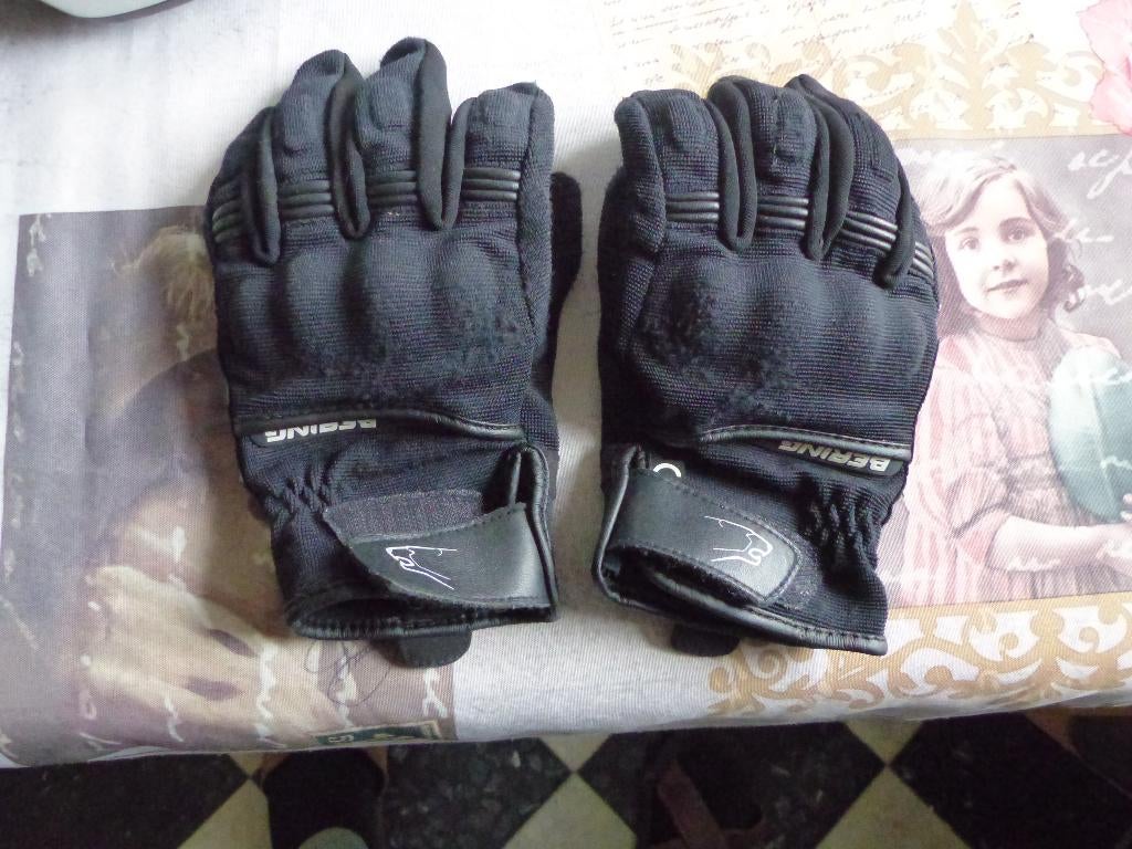 Gants de moto Bering taille 9, Enlèvement ou Envoi, Seconde main, Gants, Bering