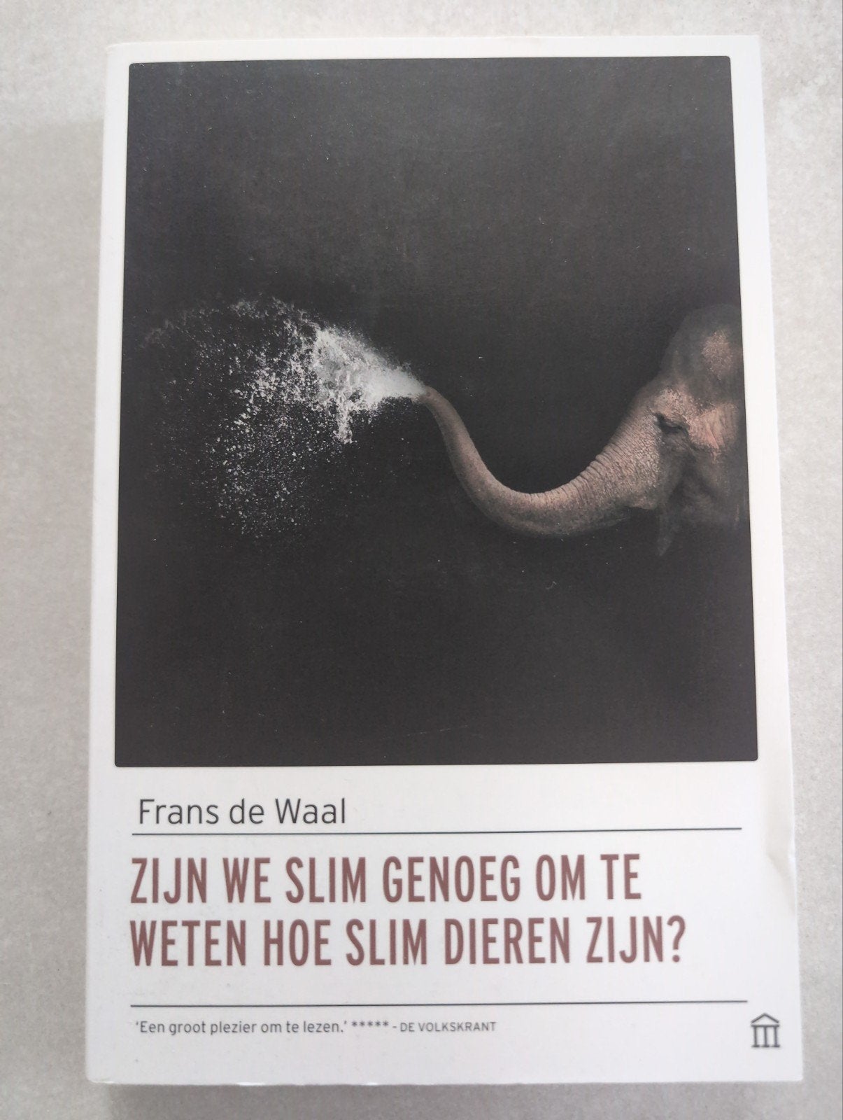 Zijn we slim genoeg om te weten hoe slim dieren zijn?, Ophalen, Frans de Waal