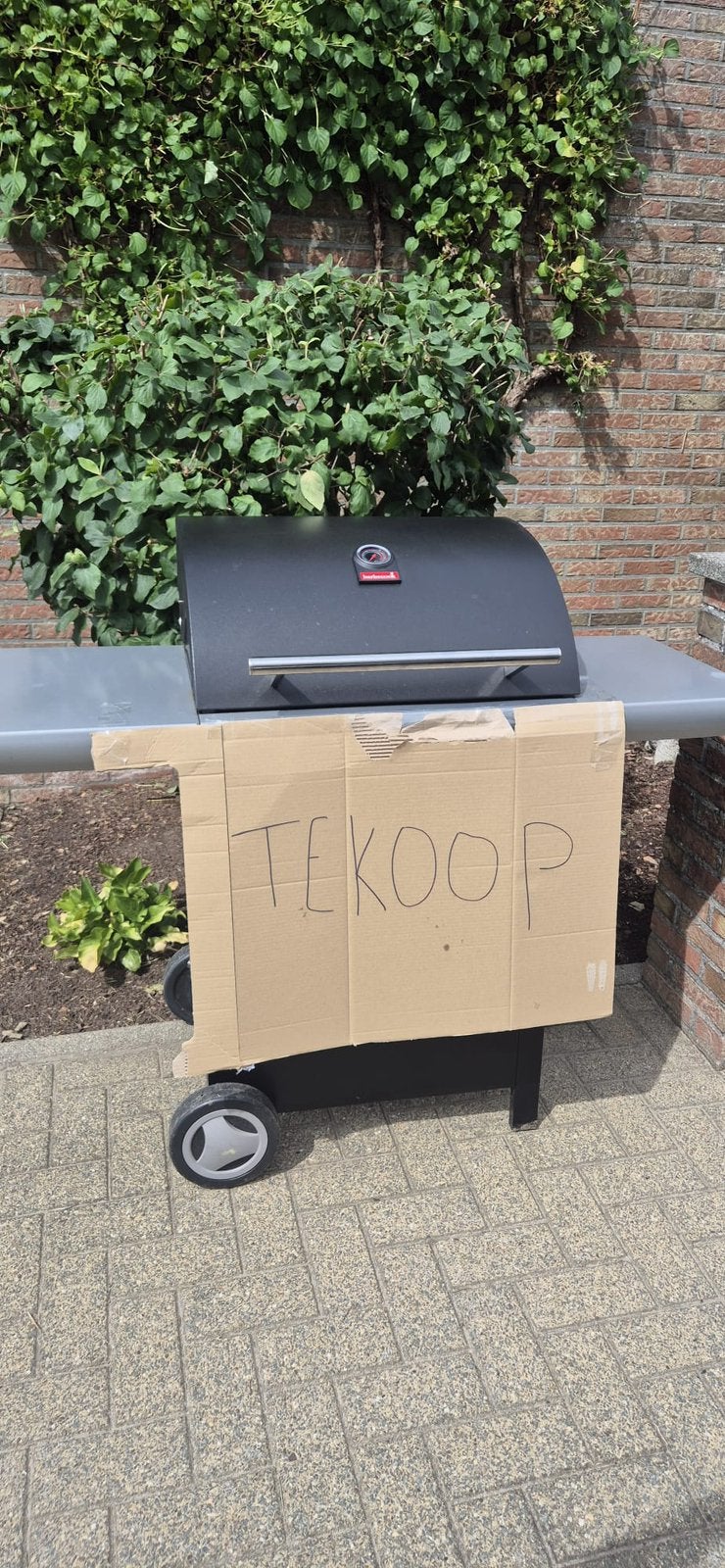 Gasbbq, Ophalen, Zo goed als nieuw