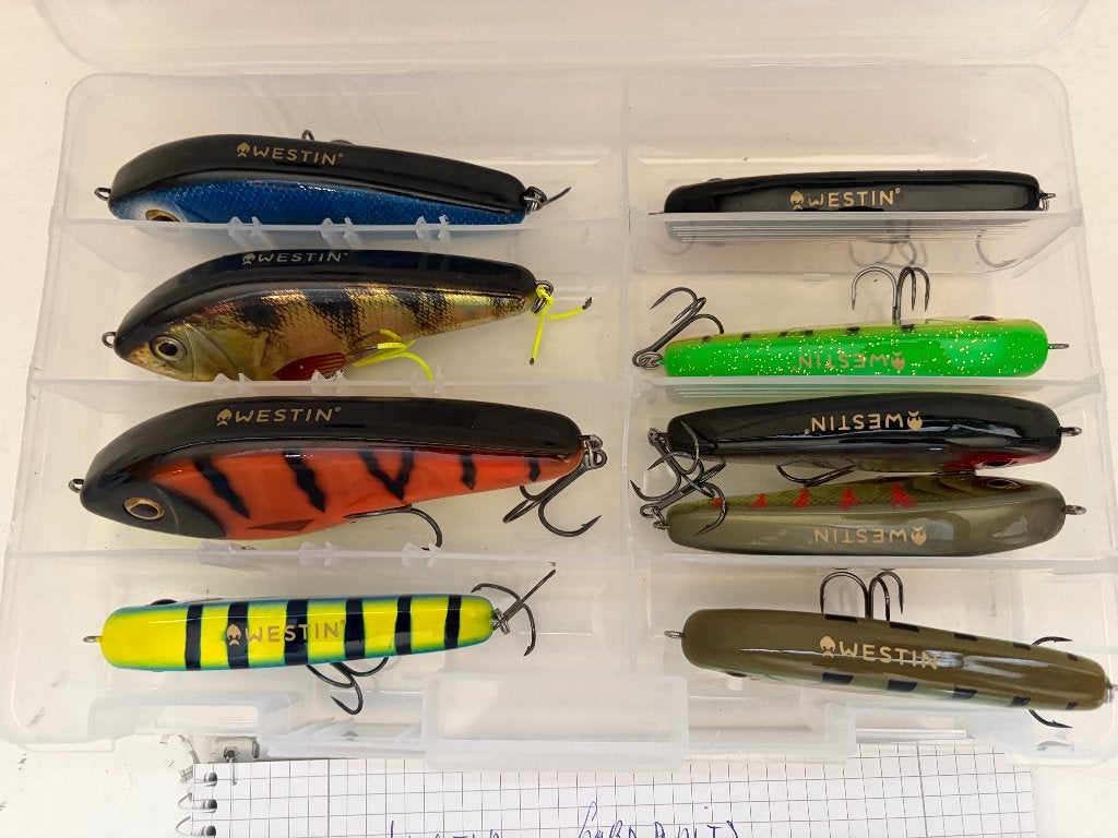 westin swem/jerkbait set, Watersport en Boten, Ophalen, Zo goed als nieuw, Overige typen