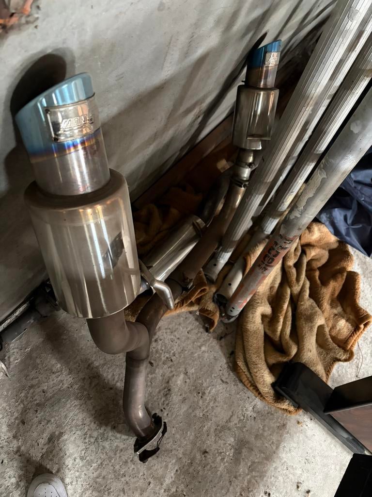 honda s2000 uitlaat+ testpipe, Ophalen, Honda