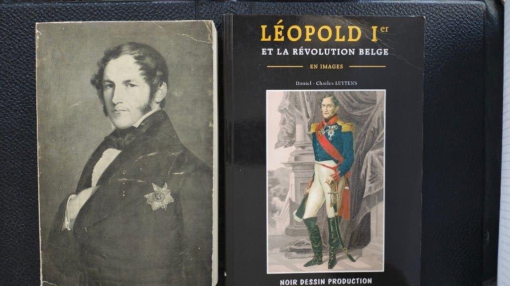 Koning Leopold I twee boeken Belgie geschiedenis tentoonstel, Boeken, Verzenden, 20e eeuw of later, Gelezen