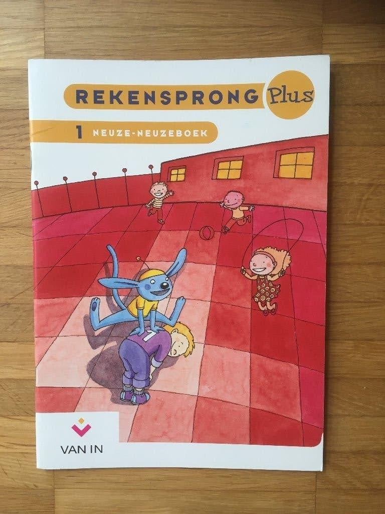 Rekensprong plus 1e: correctiesleutels en Neuze-neuzeboekje, Boeken, Gelezen, Wiskunde A, Ophalen of Verzenden, Van In