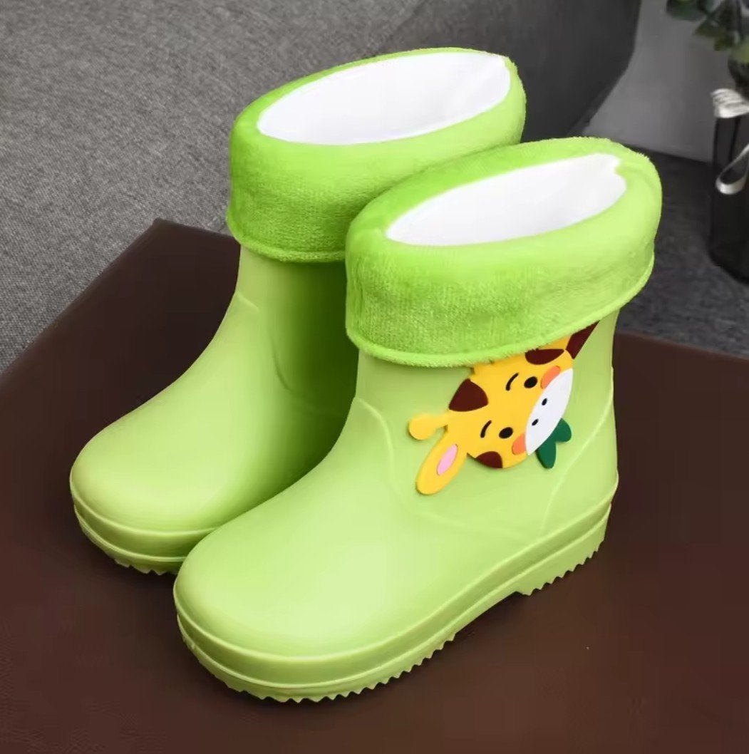 Bottines de pluie enfant avec chaussettes – Pointure 25, Neuf, Garçon, Bottes, Enlèvement ou Envoi