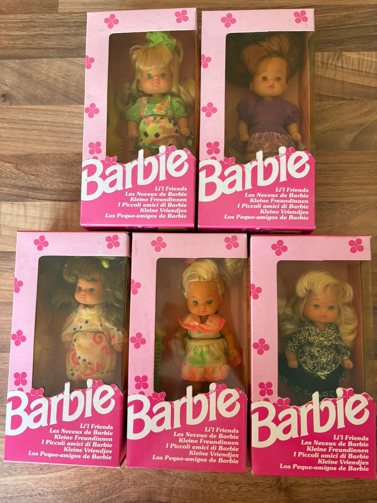 5 Barbie’s little friends, Ophalen of Verzenden, Nieuw, Fashion Doll