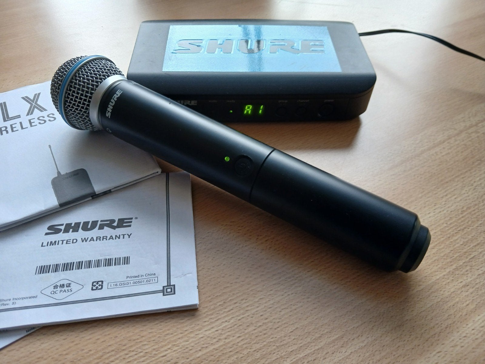 Draadloze micro Shure BLX24/Beta58 S8, Muziek en Instrumenten, Ophalen, Zo goed als nieuw