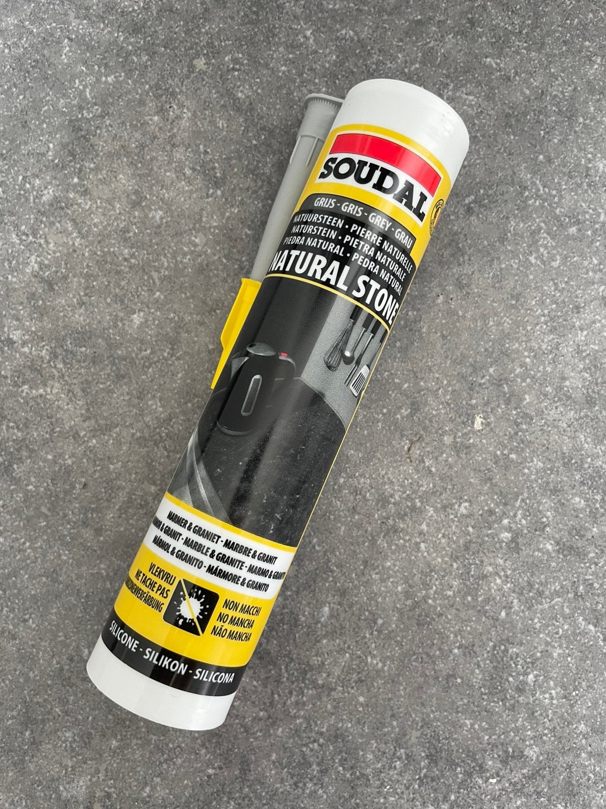 Soudal Natuursteen Siliconenkit (Natural Stone), Doe-het-zelf en Bouw, Isolatie en Afdichting, Nieuw, Ophalen