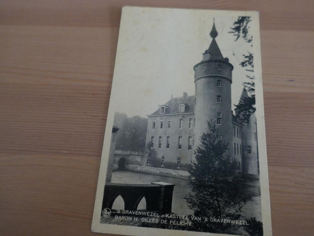 's gravenwezel kasteel baron h.gilles de pelichy, Ophalen of Verzenden, Gelopen, Antwerpen