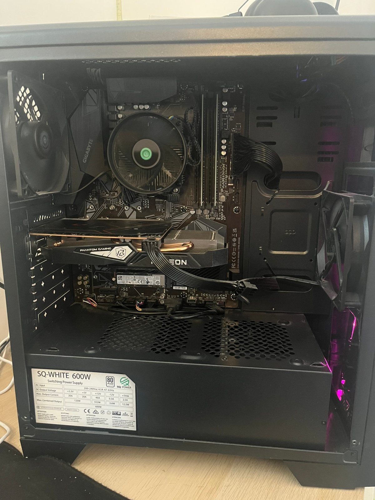pc fix gaming MemoryPC, Informatique & Logiciels, Ordinateurs de bureau, Utilisé, 3 à 4 Ghz, SSD, 16 GB, Avec carte vidéo, Gaming