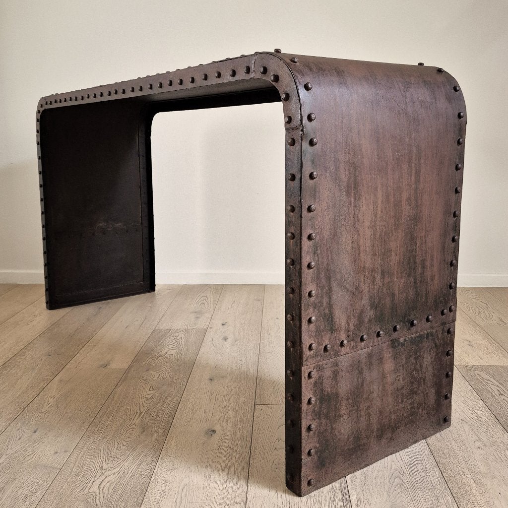 Industriele wandtafel, Antiquités & Art, Antiquités | Meubles | Tables, Enlèvement