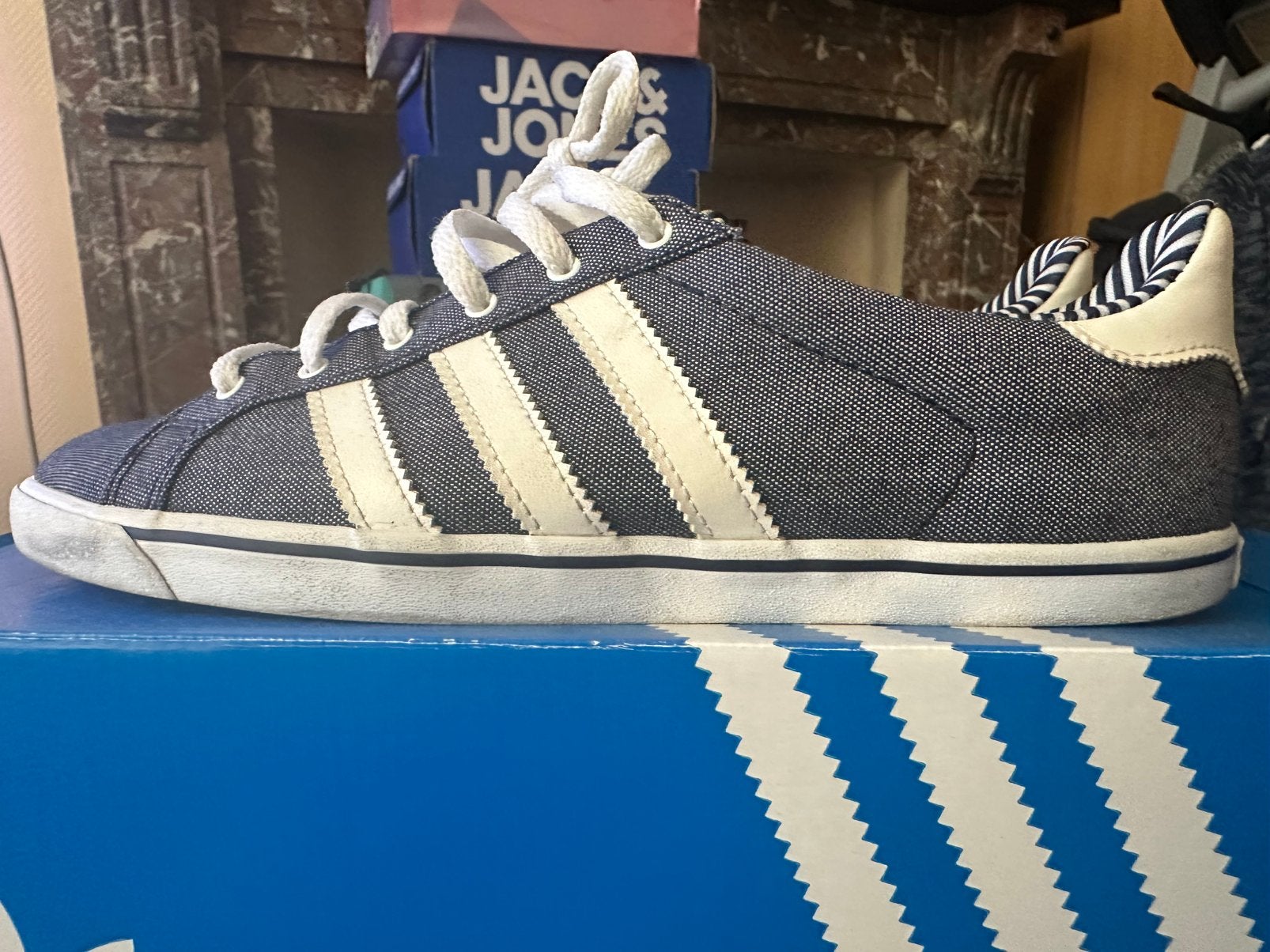 Adidas basket originals, Enlèvement, Comme neuf, Blanc