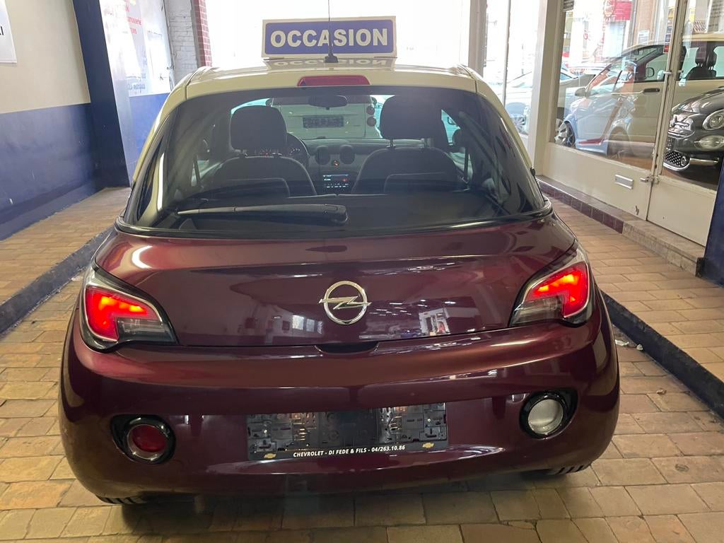 Opel Adam 1.2i Glam CarPlay 2014 58.000 km, Auto's, Voorwielaandrijving, ADAM, Zwart, 1200 cc